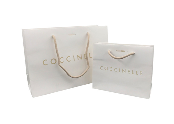 Good price 백색은 로고를 돋을새김하는 종이 봉지/주문 쇼핑 백을 개인화했습니다 온라인으로