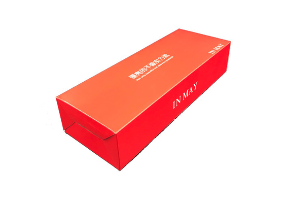 Good price 주문 마분지 화물 박스 접을 수있는 종이상자 빨간 250-300gsm 온라인으로