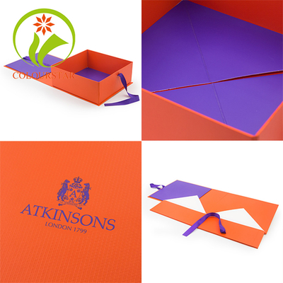ODM 2.5mm Cardboard Magnetic Folding Paper Box Recyclable Craft